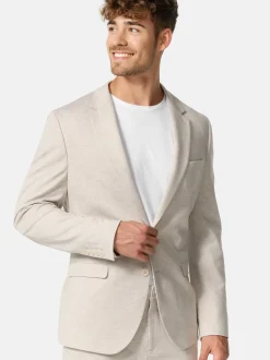 Jeff Herren Anzug 2-Teiler - JFEzra SET in beige sand