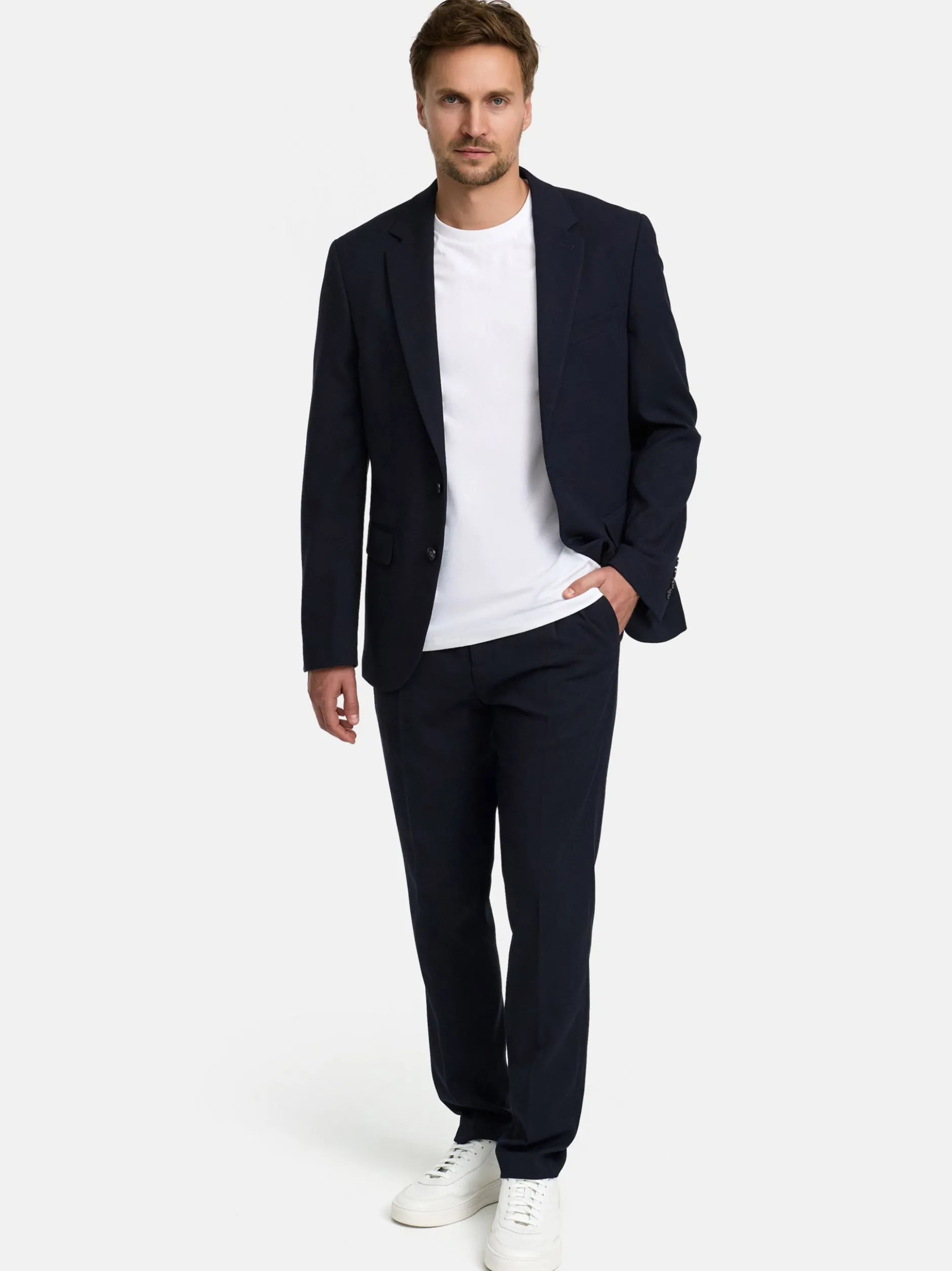 Jeff Herren Anzug 2-Teiler - JFMiller set in blau