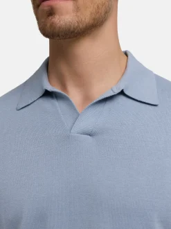 Jeff Herren Poloshirt - JFEliseo in hellblau