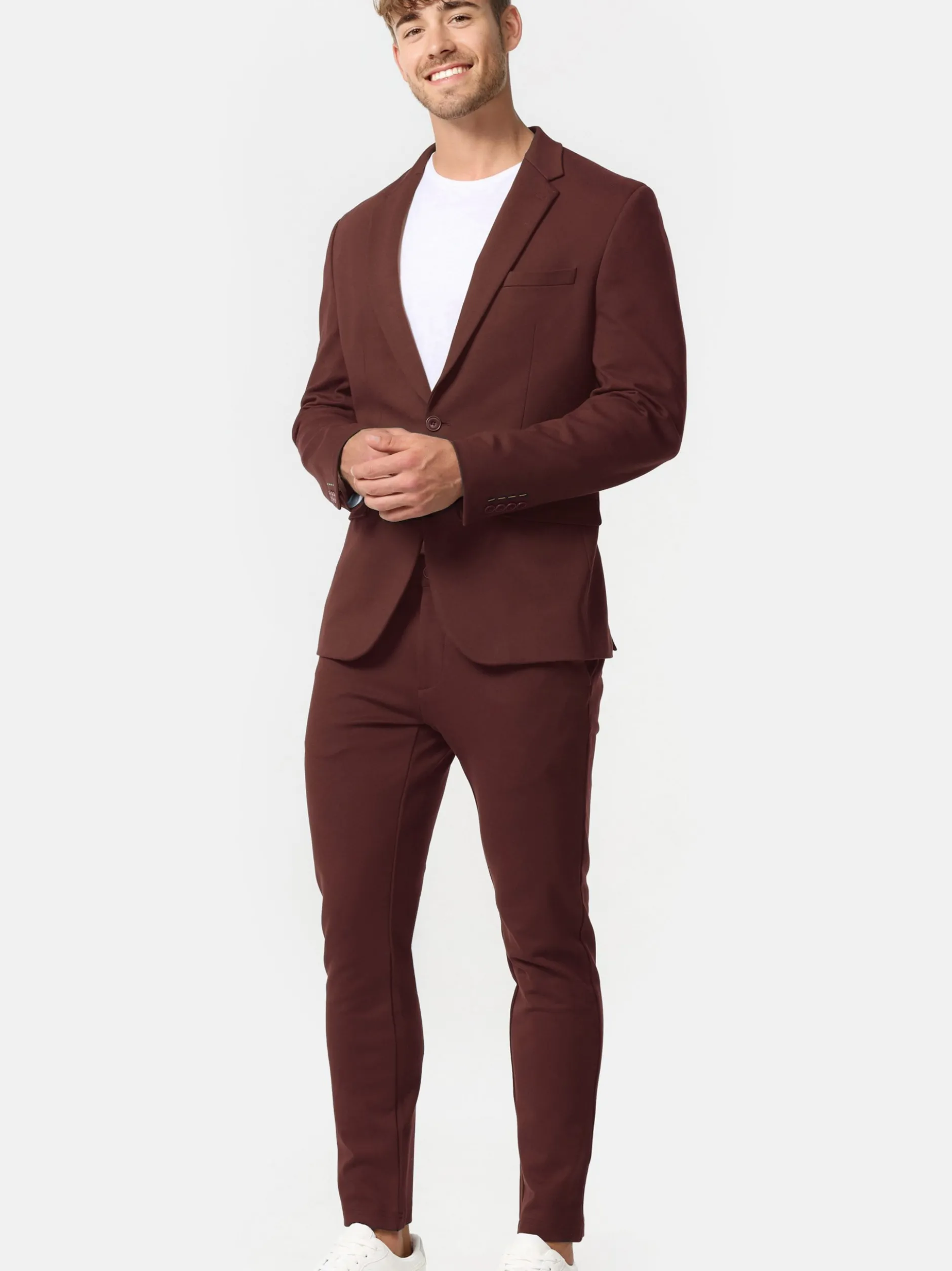 Jeff Herren Sakko - JFEzra in rot