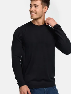 Jeff Herren Strickpullover - Greyson in schwarz