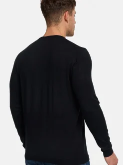 Jeff Herren Strickpullover - Greyson in schwarz