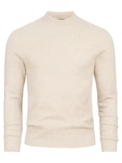 Jeff Herren Strickpullover - JFCollin turtle neck in beige