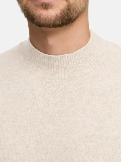 Jeff Herren Strickpullover - JFCollin turtle neck in beige