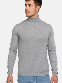 Jeff Herren Strickpullover - Malcolm in hellgrau