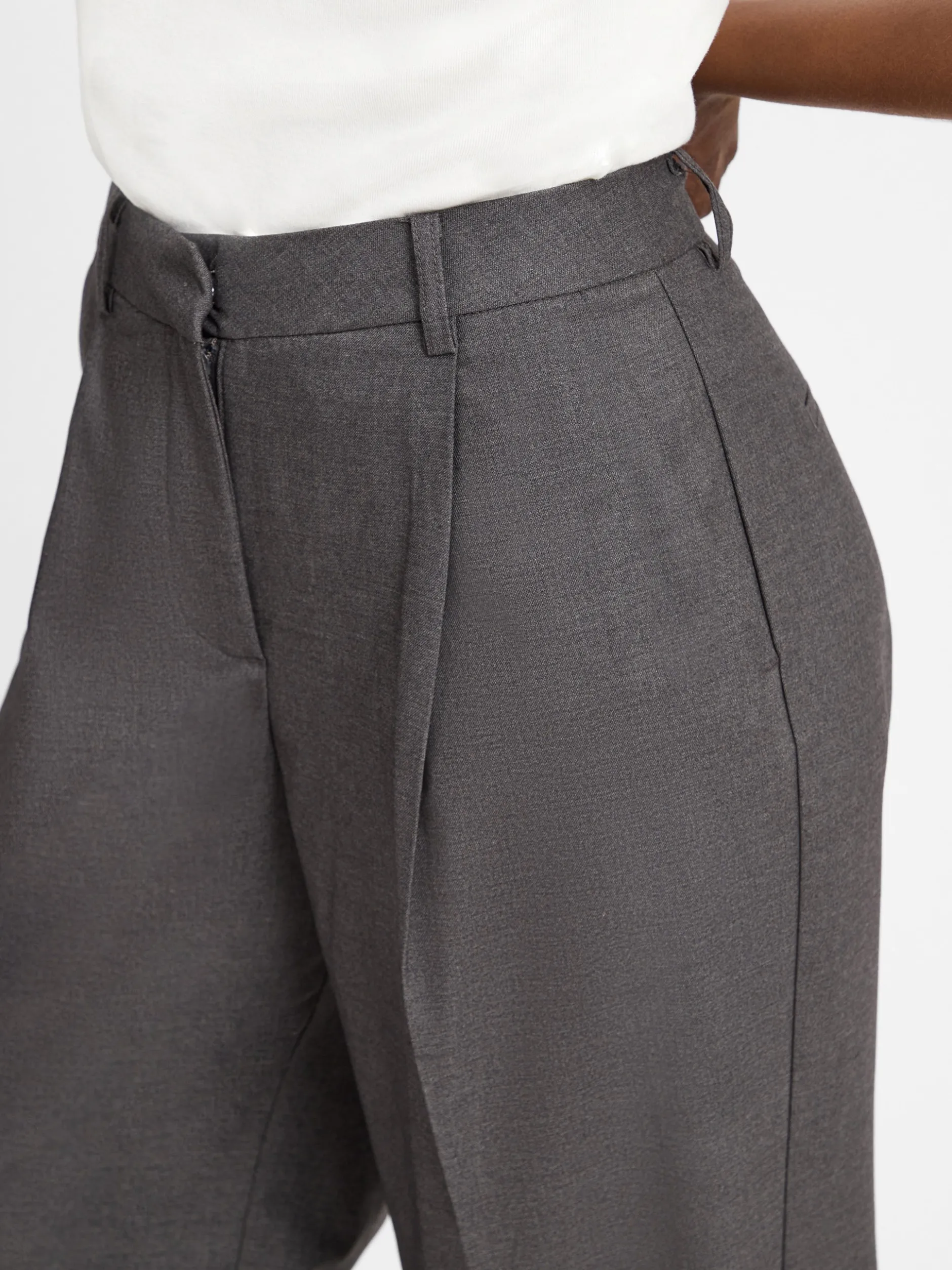 JJXX Damen Hose - JXEllis in grau - Länge: lang