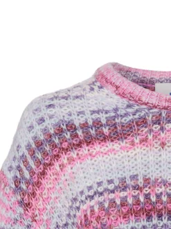 JJXX Damen Strickpullover - JXSimone in lila pink