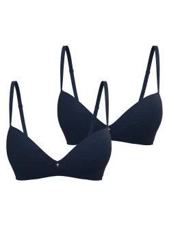 JOOP! Damen Bügelloser BH - Simplicity in blau