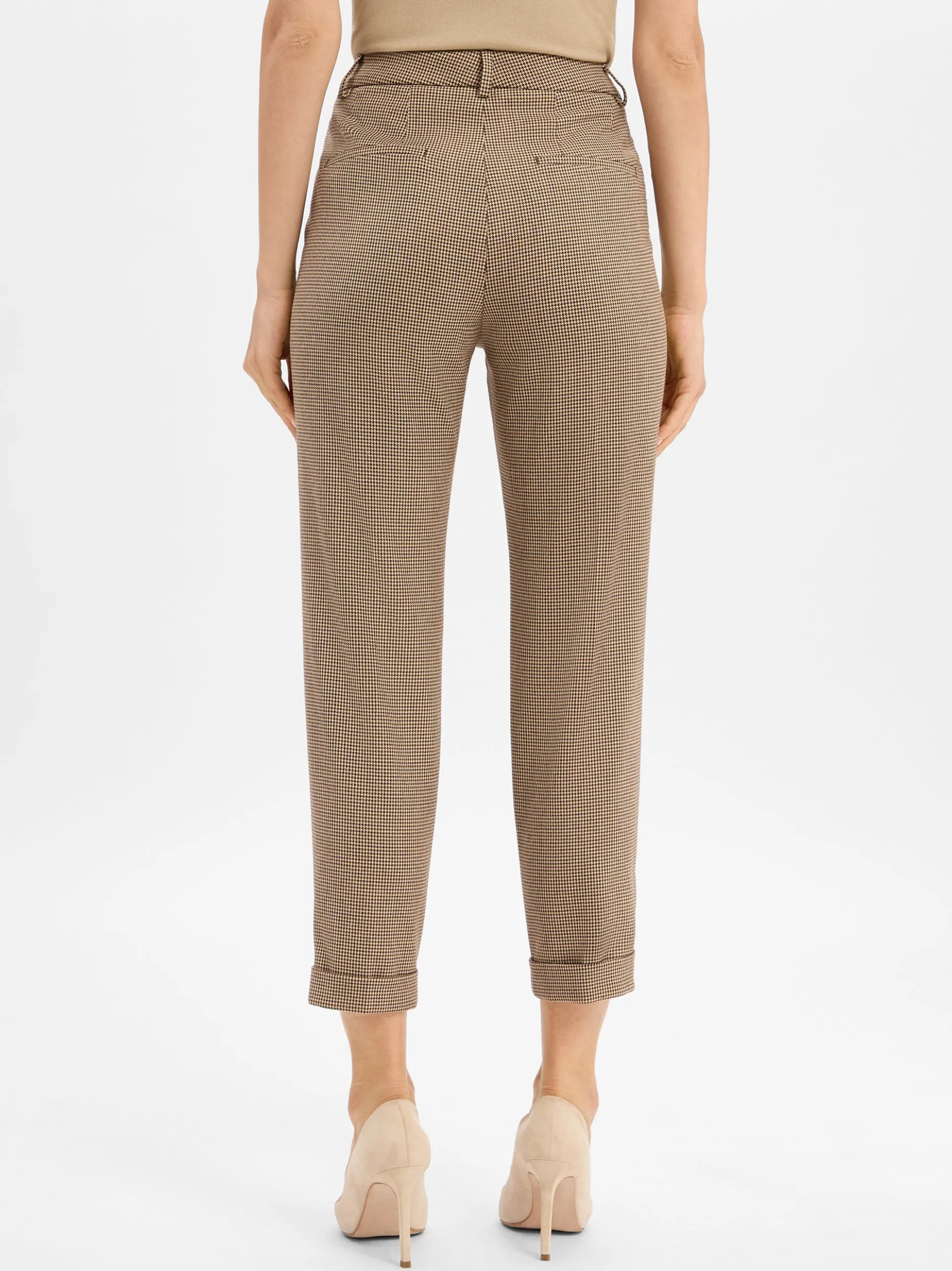 JOOP! Damen Stoffhose - Panthea in beige braun