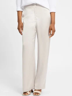 JOOP! Damen Stoffhose - Pearl in silber - Länge: lang