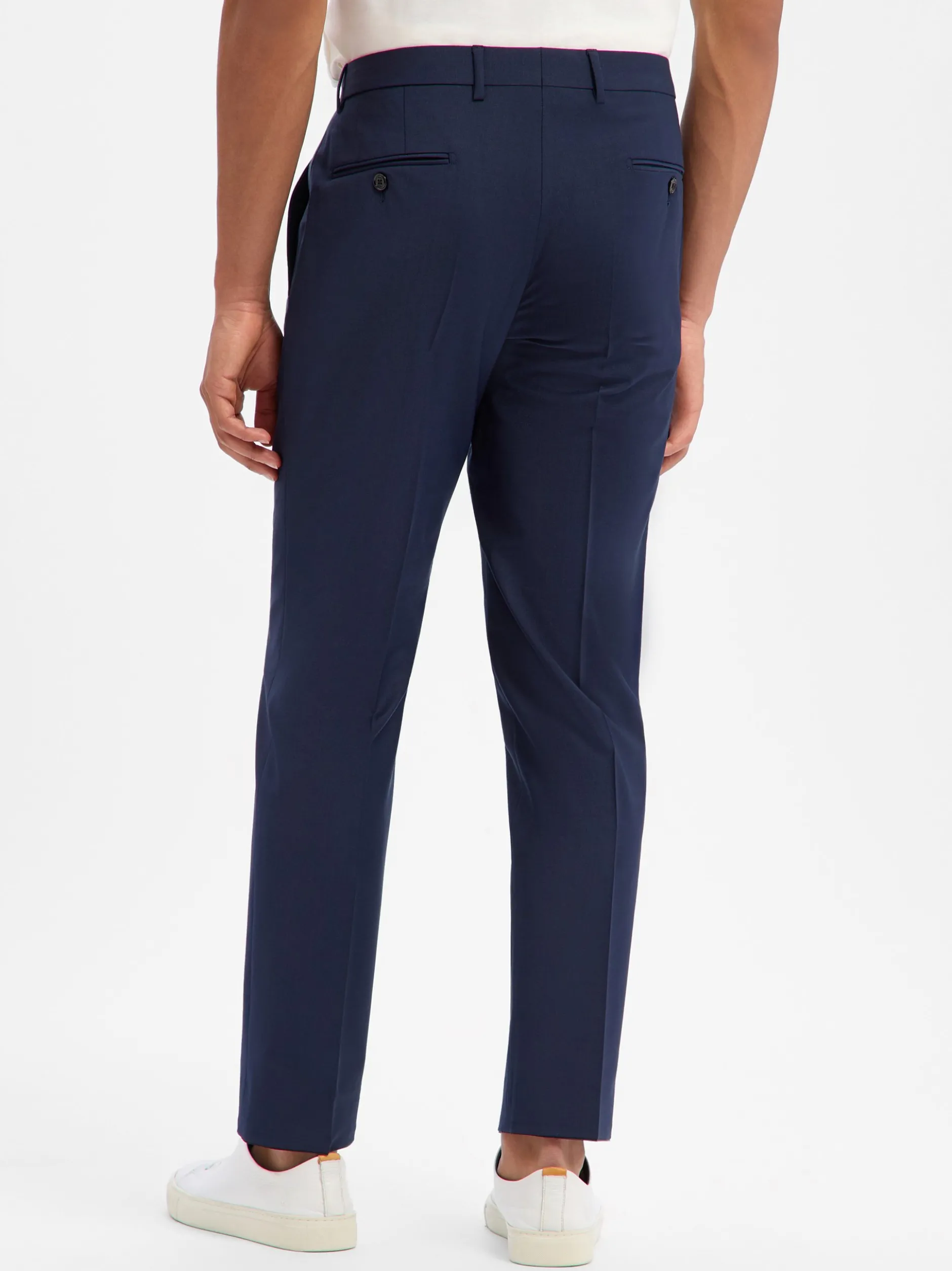 JOOP! Herren Baukasten-Hose mit Woll-Anteil - Brad in marine