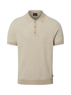JOOP! Herren Strick-Poloshirt - Brianoro in beige
