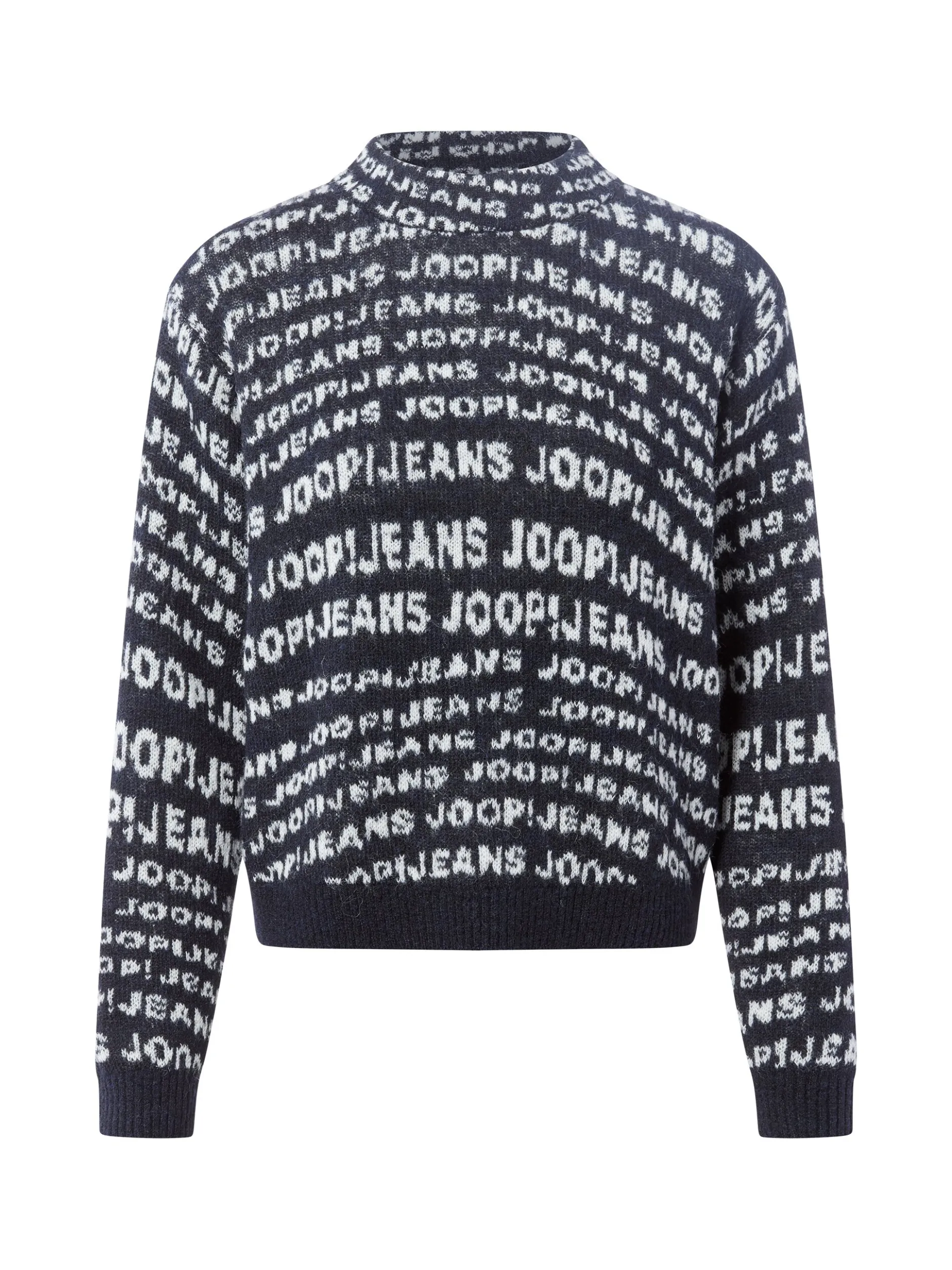 Joop Jeans Damen Strickpullover - Kalissa in marine weiß