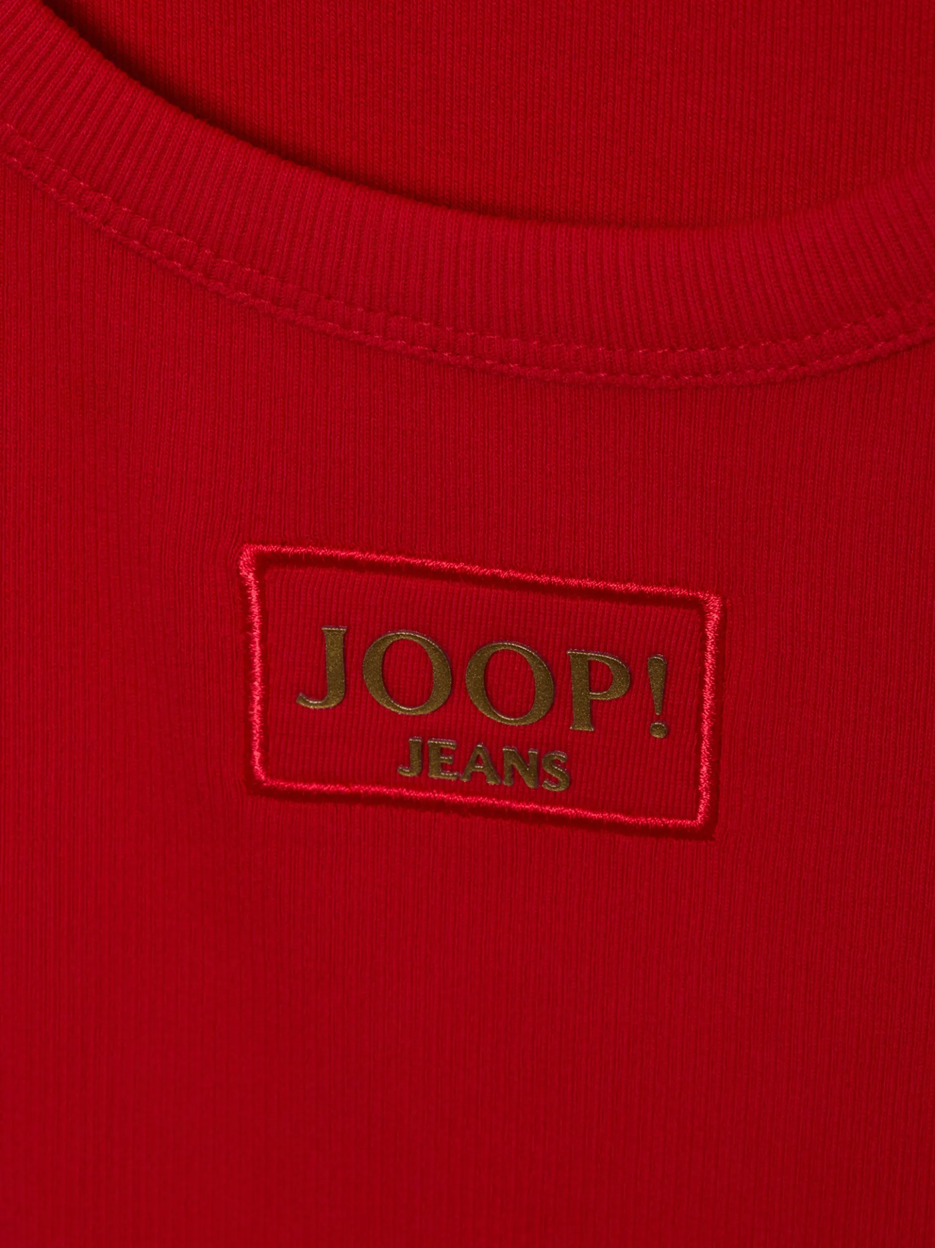 Joop Jeans Damen Tanktop - Tana in rot - Ärmel: ohne Arm