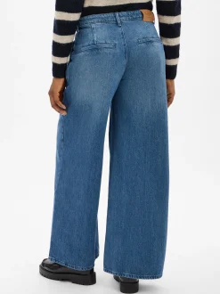 Joop Jeans Damen Wide Fit Jeans - Elise in medium stone