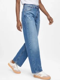 Joop Jeans Damen Wide Fit Jeans - Maxine in medium stone