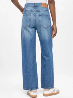 Joop Jeans Damen Wide Fit Jeans - Maxine in medium stone