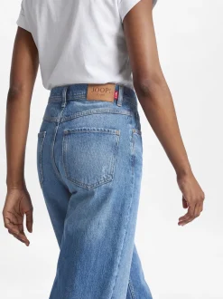 Joop Jeans Damen Wide Fit Jeans - Maxine in medium stone
