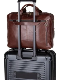 Jost Herren Aktentasche - Skagen Business 2Fa in braun