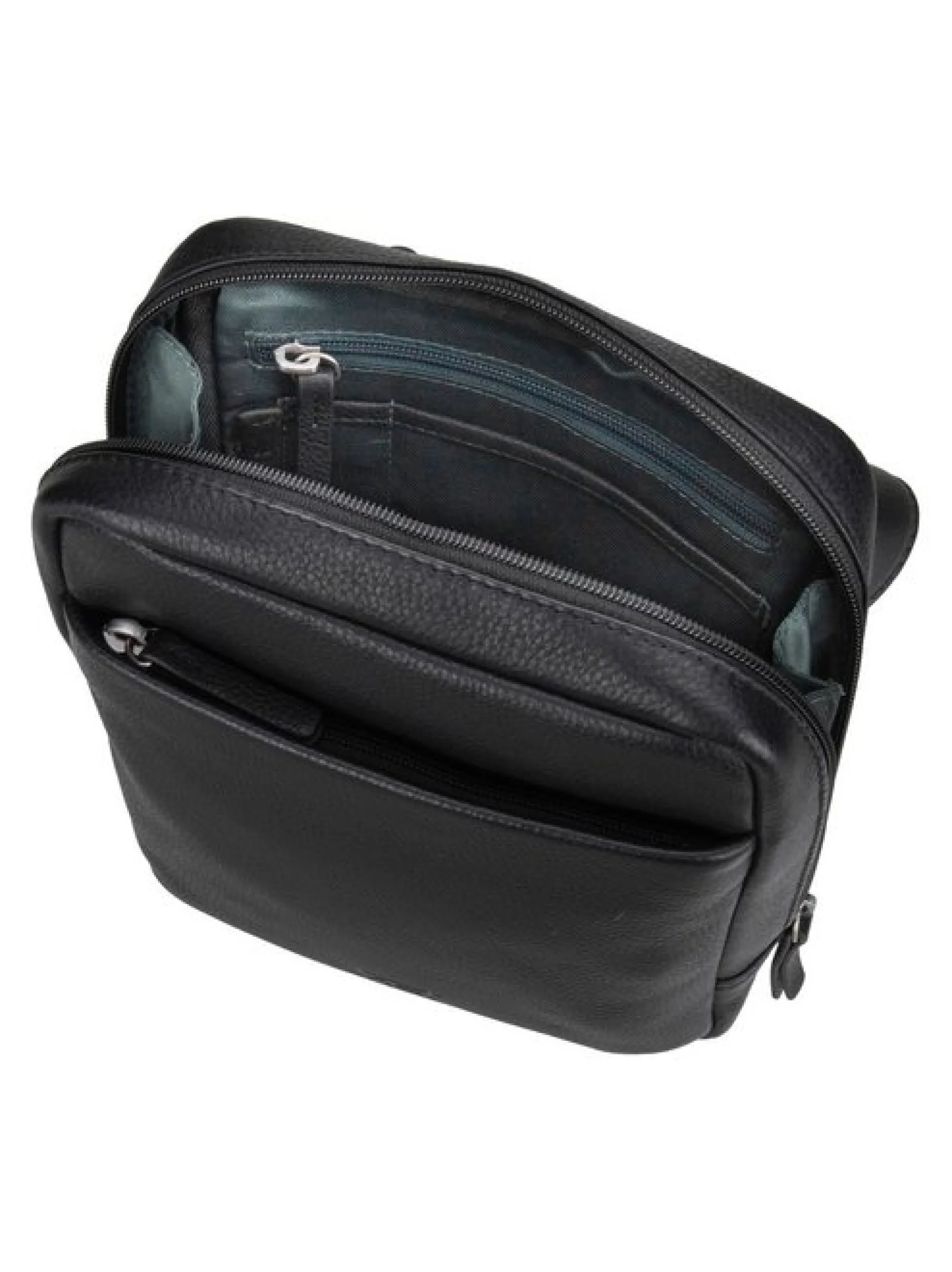Jost Herren Umhängetasche - Frankfurt Shoulder XS in schwarz