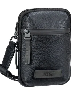 Jost Herren Umhängetasche - Stockholm Pouch in schwarz