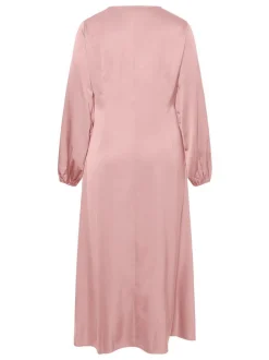 Kaffe Curve Damen Kleid KCjamie in altrosa