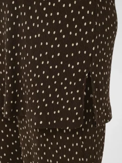 Kaffe Curve Damen T-Shirt KCmyra in braun