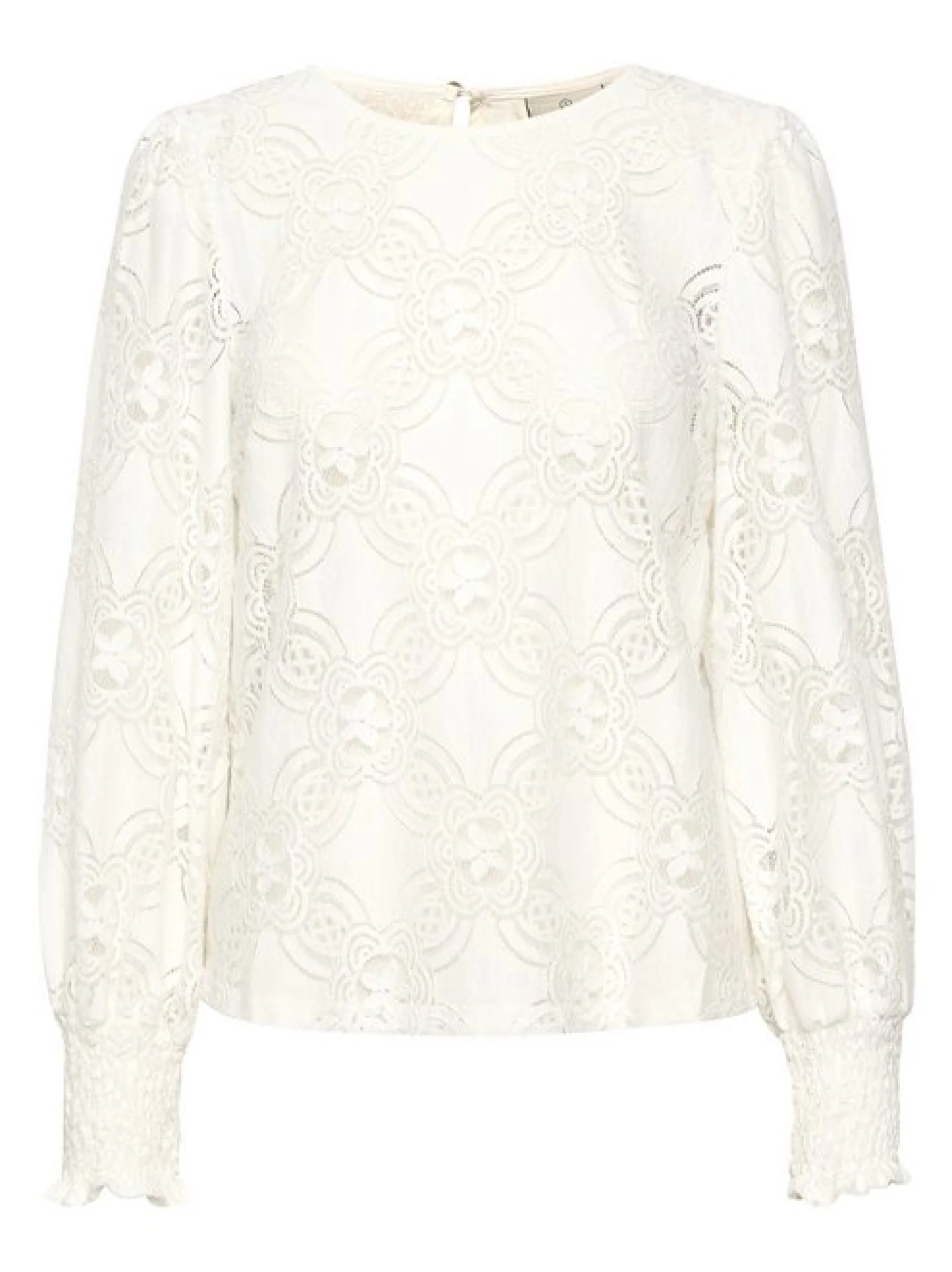 Kaffe Damen Bluse KAraula in weiß