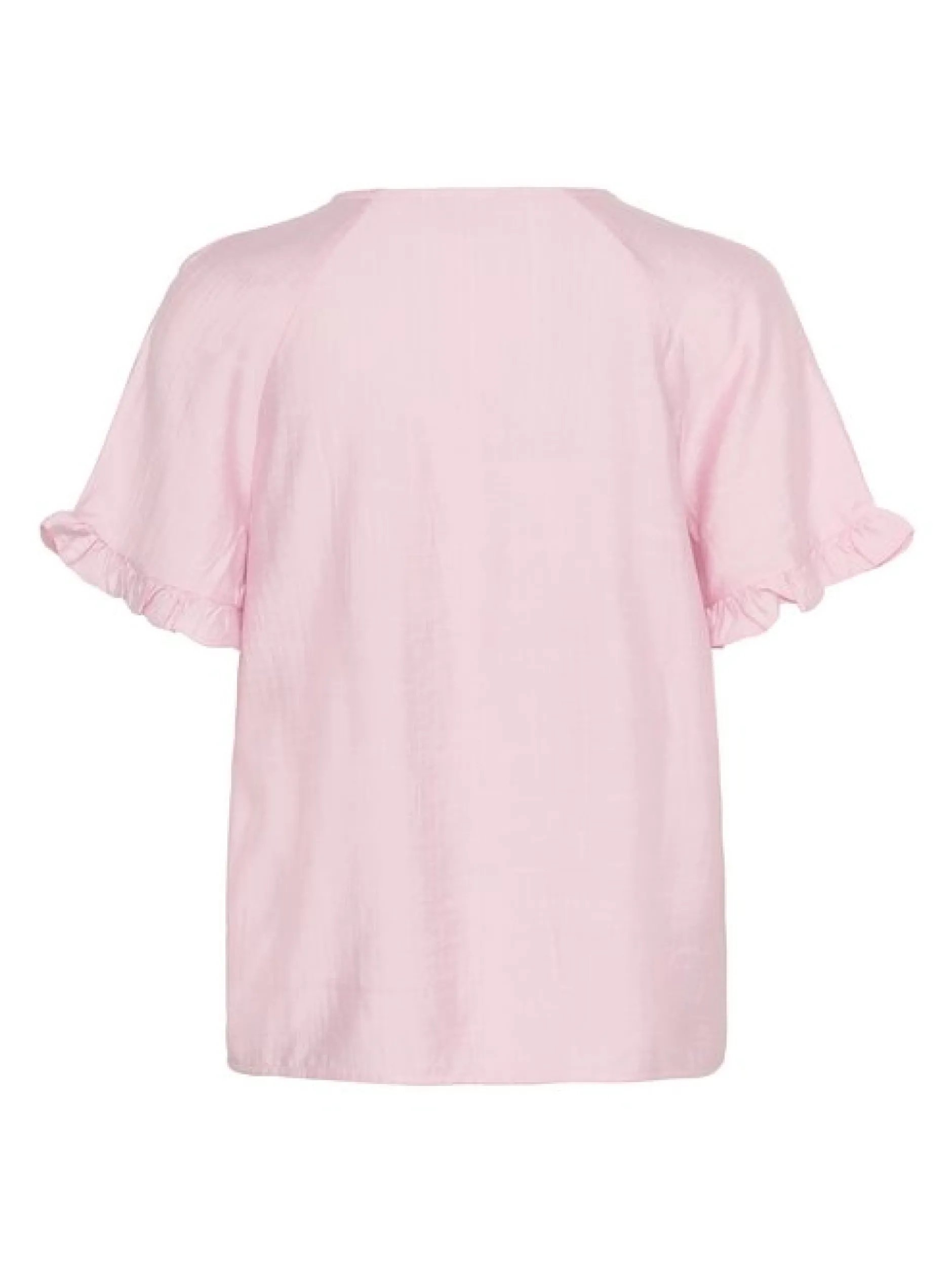 Kaffe Damen Bluse kurzarm KAmariana in pink