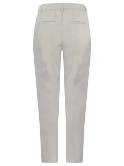Kaffe Damen Casual Hose KAloraine Hohe Taille in hellgrau