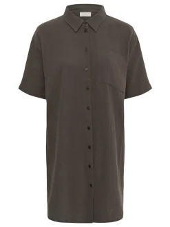 Kaffe Damen Hemd KAvafla in mocca