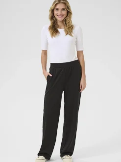 Kaffe Damen Hose KAjenny in schwarz