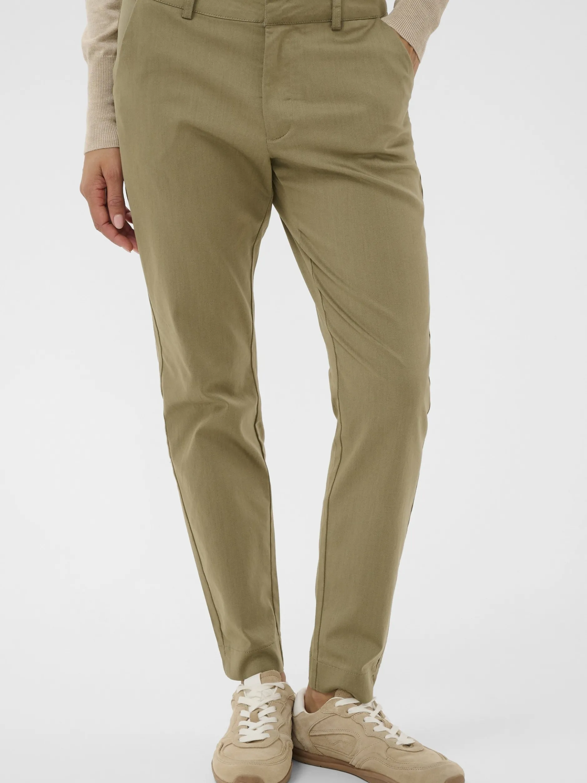 Kaffe Damen Hose KALEA in grün