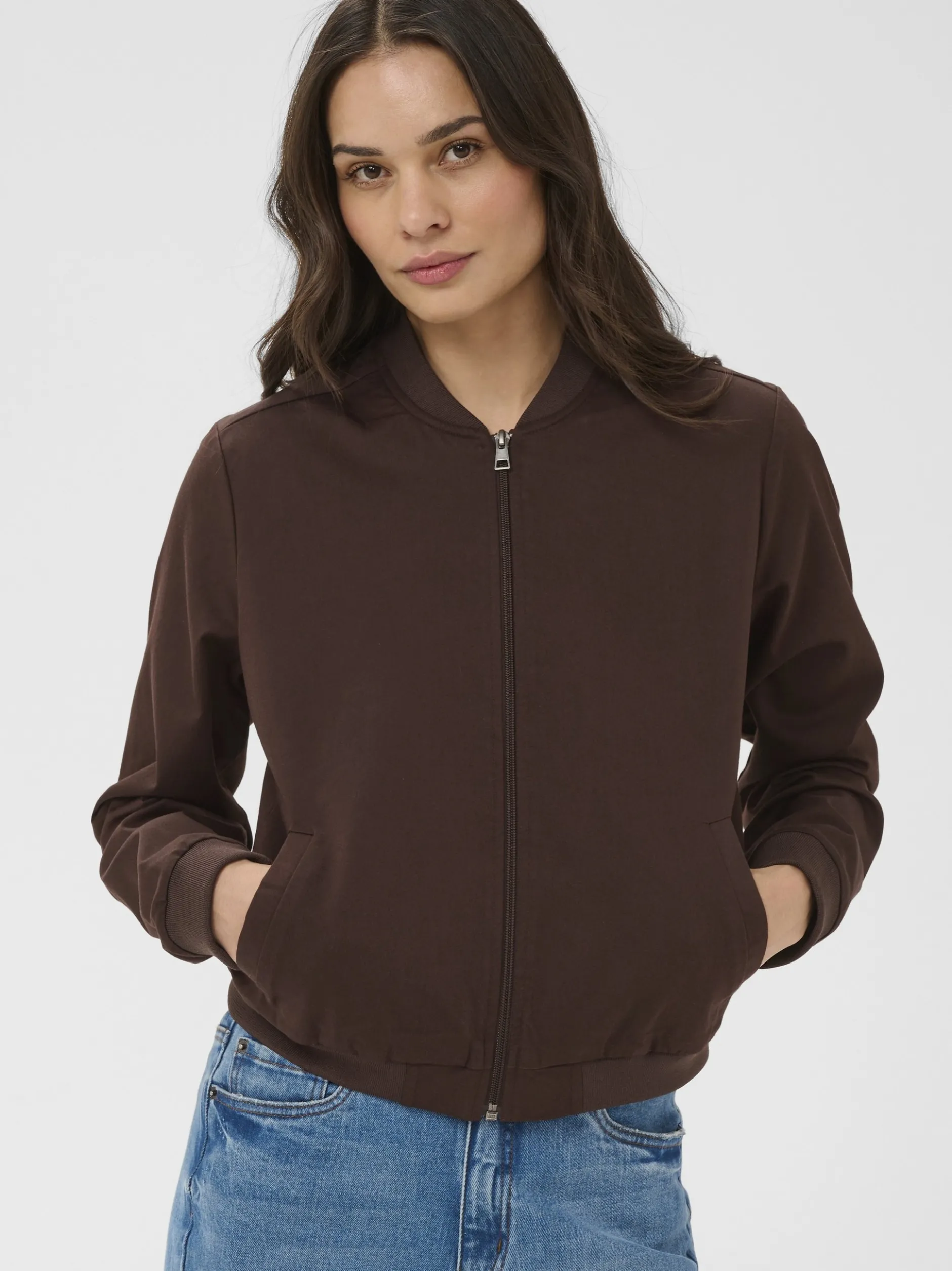 Kaffe Damen Jacke KAlea in braun