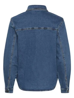 Kaffe Damen Jeanshemd KAlena in blau