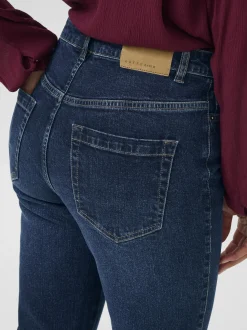 Kaffe Damen Jeans KAmaris in blau