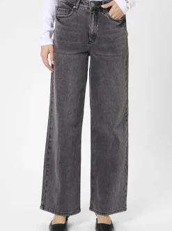 Kaffe Damen Jeans KAmeadow in grau