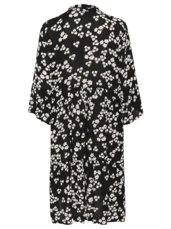 Kaffe Damen Kleid KAhera in schwarz