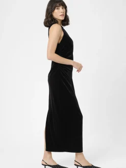 Kaffe Damen Kleid KAkelly in schwarz