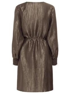 Kaffe Damen Kleid KArizz in braun