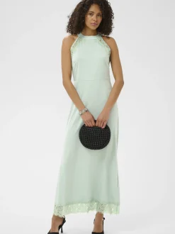Kaffe Damen Kleid KAsadie in grün