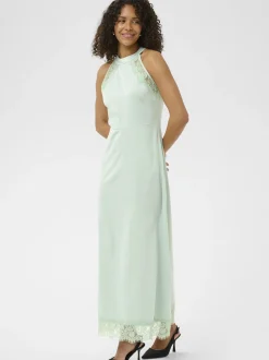 Kaffe Damen Kleid KAsadie in grün