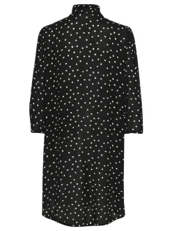 Kaffe Damen Kleid KAvinni in schwarz