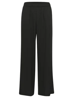 Kaffe Damen Leggings KAtessa Elastische Taille in schwarz