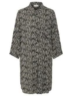 Kaffe Damen Longbluse KAjessi in schwarz