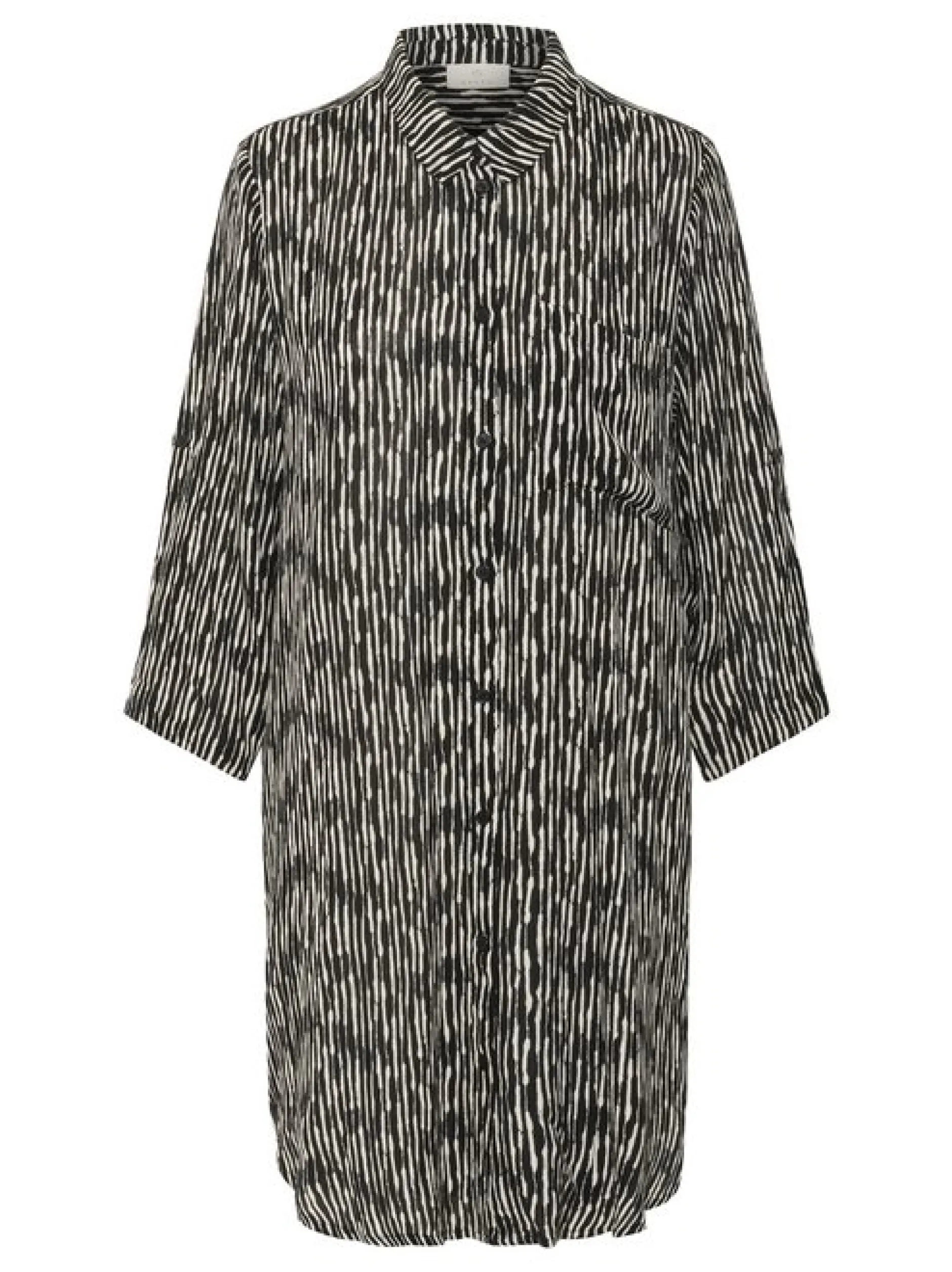 Kaffe Damen Longbluse KAjessi in schwarz