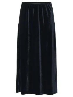 Kaffe Damen Rock KAkelly Elastische Taille in schwarz