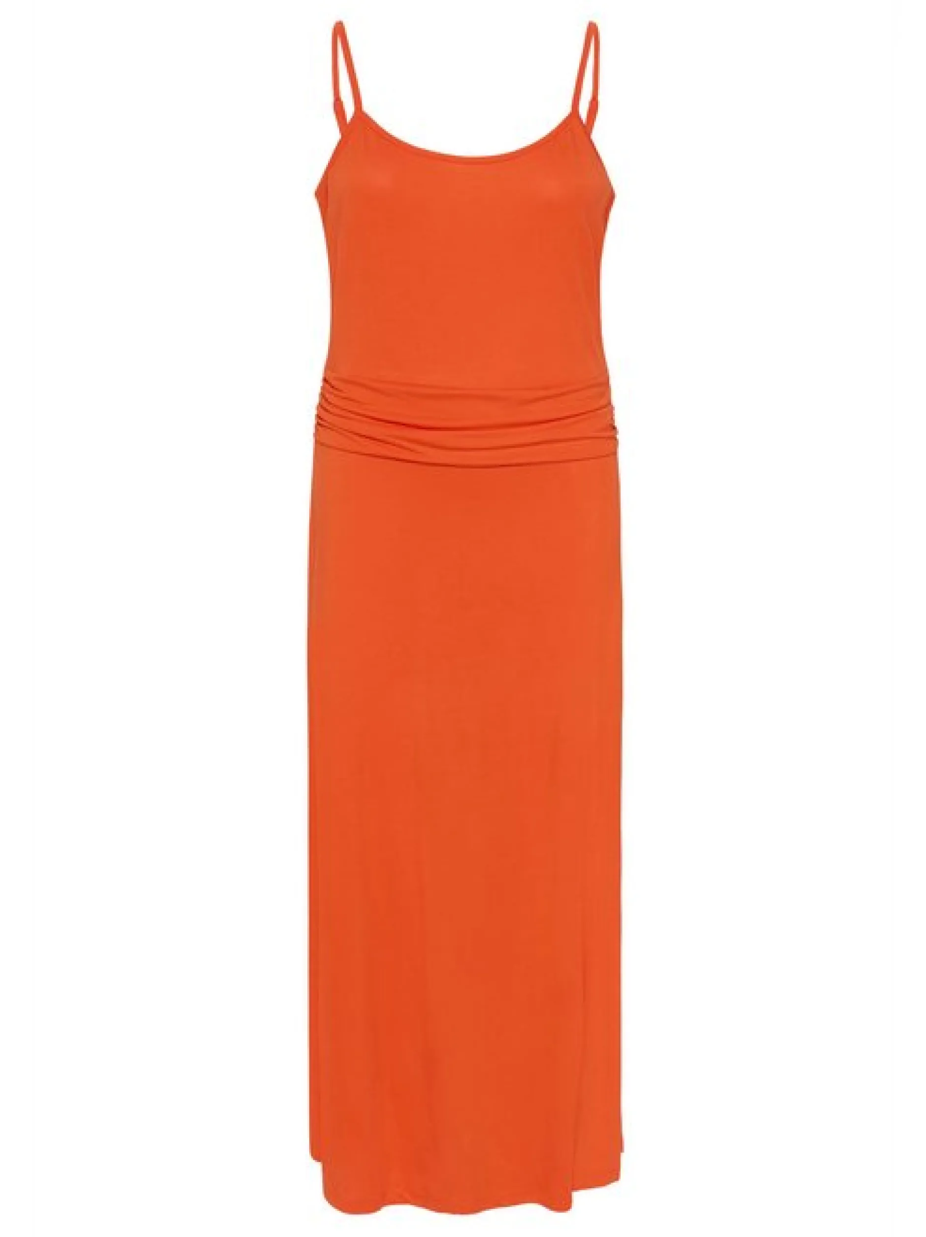 Kaffe Damen Strandkleid KAdahlia in orange