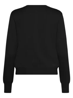 Kaffe Damen Strickjacke KAlizza in schwarz
