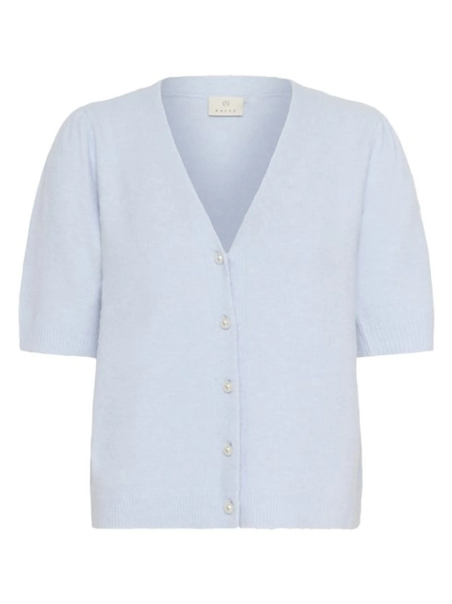 Kaffe Damen Strickjacke KAmarina in hellblau
